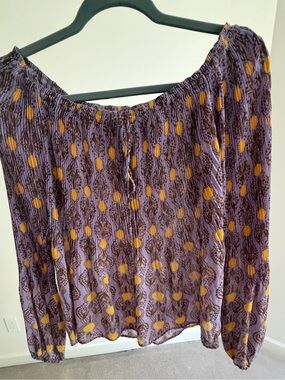 FARM Rio - Brazil collection - long sleeve blouse in size small